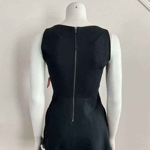 NWT SPANX The Perfect Fit & Flare Sleeveless Dress Black XS Stretch - Picture 9 of 12